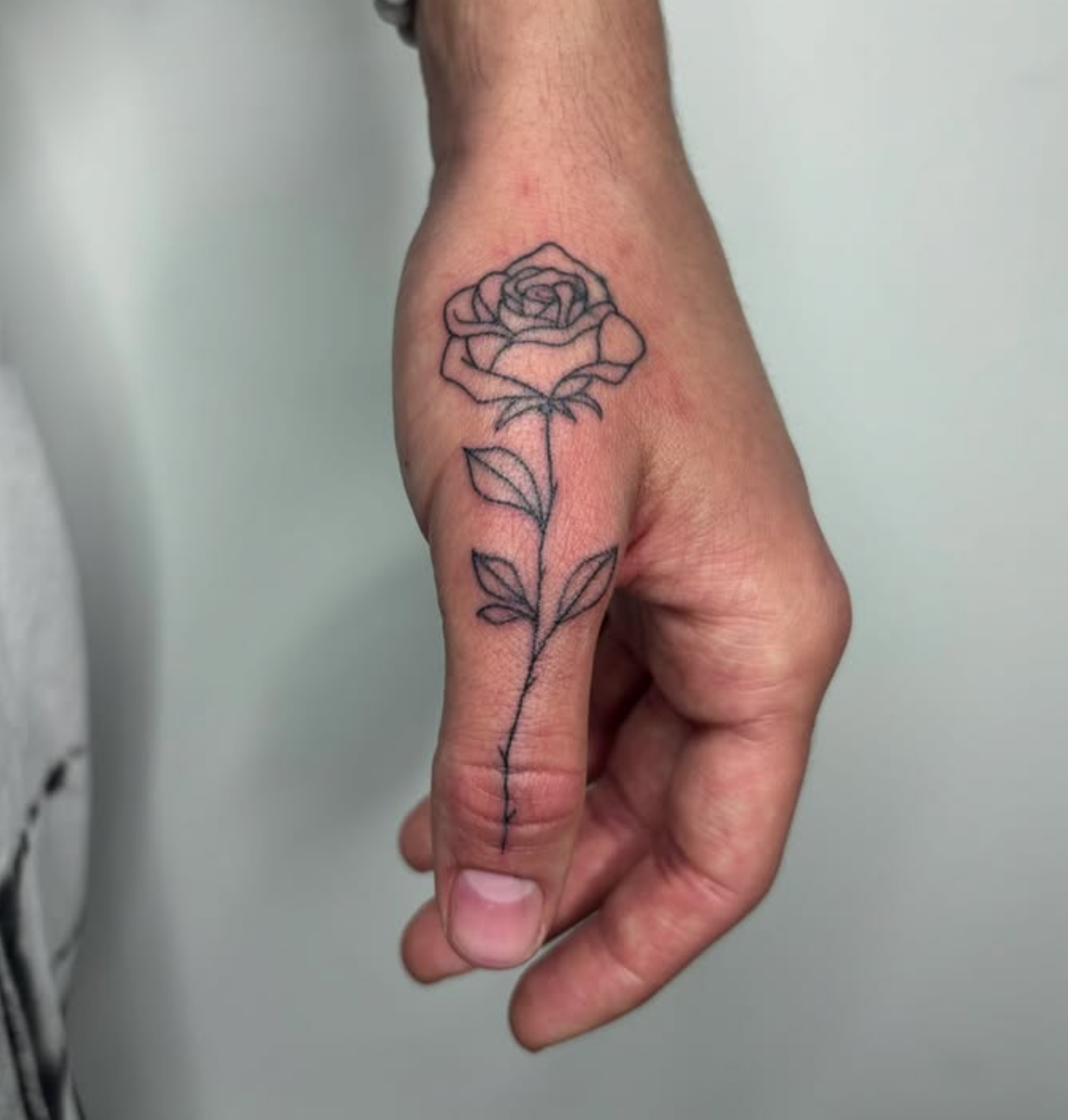 minimalist tattoo fading
